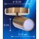 Activejet SPECTRA single gold ceiling wall lamp GU10 for living room image 2