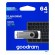 Goodram UTS2 USB flash drive 64 GB USB Type-A 2.0 Black,Silver paveikslėlis 4