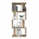 Bookcase FIESTA 4P 59.5x30x140 cm, sonoma oak фото 3