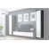 Cama Full cabinet VIGO '180' 180/40/30 grey/white gloss фото 6