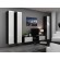 Cama Full cabinet VIGO '180' 180/40/30 white/black gloss image 10