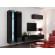 Cama Shelf unit VIGO NEW 180/40/30 black/black gloss фото 7