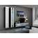 Cama Shelf unit VIGO NEW 180/40/30 black/white gloss фото 7