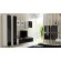 Cama Square cabinet VIGO 50/50/30 white/black gloss image 4