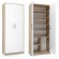 Filing cabinet OLIV 2D 74x35x180 cm, Sonoma/White paveikslėlis 6