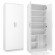 Filing cabinet OLIV 2D 74x35x180 cm, white фото 6
