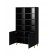 PAFOS bookcase 100x40x176.5 cm matte black image 2