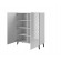 Shelving ABETO 100.5 x 40 x 121.5 cm white/gloss white paveikslėlis 2