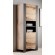 WOOD bookcase 65x40x170,5 oak wotan + anthracite фото 3