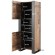 WOOD bookcase 65x40x170,5 oak wotan + anthracite paveikslėlis 4