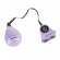 Hula Hop HMS HHM13 with magnets, weight and counter purple фото 4