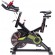 HMS SW2102 black and lime spinning bike image 2