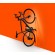 HORNIT Clug Roadie bike holder white/orange RWO2582 image 2