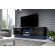 Cama TV cabinet QIU 200 MDF black gloss/black gloss image 5