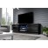 Cama TV cabinet QIU 200 MDF black gloss/black gloss image 6