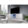 Cama TV cabinet QIU 200 MDF white gloss/white gloss фото 5