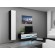 Cama TV stand VIGO NEW 30/140/40 black/white gloss image 4