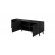 RTV cabinet ABETO 150x42x52 black glossy image 2