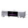 RTV cabinet PAFOS EF with electric fireplace 180x42x49 cm white matt image 4