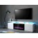 RTV EVA cabinet with electric fireplace 180x40x52 cm white/gloss white image 2