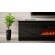 RTV GRANERO + fireplace cabinet 200x56.7x35 black/black gloss image 5
