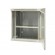 EMITERNET Single wall-mounted cabinet 19'' 12U, full sheet metal door, 600×450×635mm width/depth/height. EM/AP6412-B image 2