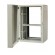 EMITERNET Split hanging cabinet 19" 18U, sheet metal/glass doors, 600×550×910mm width/depth/height EM/AH6518 image 2