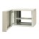EMITERNET Split hanging cabinet 19" 9U, sheet metal/glass doors, 600×550×500mm width/depth/height EM/AH6509 image 2