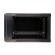 Extralink Rackmount cabinet 6U 600x600 Black wall mounted image 6