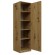Topeshop SD-50 ARTISAN KPL bedroom wardrobe/closet 5 shelves 1 door(s) Oak image 5