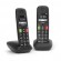 Gigaset E290 Duo Analog/DECT telephone Caller ID Black image 1