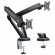 Gaming handle for 2 LCD monitors NanoRS RS887 17-32 "2x 8kg (max 16kg) vesa 75x75 and 100x100 image 1