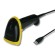 Qoltec 50867 Laser reader 1D | 2D | USB | Black paveikslėlis 3