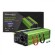 Qoltec Monolith power adapter/inverter Auto 1200 W Green paveikslėlis 2