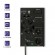Qoltec 53042 Uninterruptible Power Supply | On-line | Pure Sine Wave | 1kVA | 800W | LCD image 5