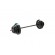 Straight barbell with interchangeable weights ONE FITNESS GSPO40 (17-57-027) composite plates 42 kg Black image 1