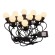 Garland V-TAC (rope) LED 5 meters 10 bulbs 0.5W VT-70510 3000K 300lm image 1