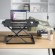 Ergo Office ER-419 Monitor Laptop Stand Desk Height Adjustable Standing Sitting Work Ultra Thin 10kg paveikslėlis 7