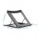 Manhattan Laptop and Tablet Stand, Adjustable (5 positions), Suitable for all tablets and laptops up to 15.6", Portable and Lightweight, Steel, Black, Lifetime Warranty фото 2