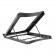 Manhattan Laptop and Tablet Stand, Adjustable (5 positions), Suitable for all tablets and laptops up to 15.6", Portable and Lightweight, Steel, Black, Lifetime Warranty image 3