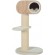 ZOLUX Scratching post Wonderful Cat 2 colour beige - cat scratching post - 60 x 42.5 x 114cm paveikslėlis 1