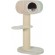 ZOLUX Scratching post Wonderful Cat 2 colour beige - cat scratching post - 60 x 42.5 x 114cm paveikslėlis 4