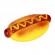 DINGO Hot-dog length 15 cm - dog toy - 1 piece paveikslėlis 1