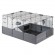 FERPLAST Multipla - Modular cage for rabbit or guinea pig - 107.5 x 72 x 50 cm image 1