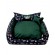 GO GIFT Dog and cat bed XXL - green - 110x90x18 cm image 1
