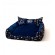 GO GIFT Dog and cat bed L - navy blue  - 90x75x16 cm image 2