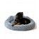 GO GIFT Dog and cat bed XXL - grey - 85x85 cm image 1