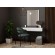 Dressing table with mirror PAFOS 80x41.6x100 white matte фото 4