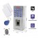 Qoltec 52447 Code lock OBERON with fingerprint reader | RFID | Code | Card | key fob | Doorbell | IP68 | EM image 2