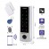 Qoltec 52448 Code lock TITAN with fingerprint reader | RFID | BT 4.0 |Code | Card | key fob | Doorbell| IP68 | EM paveikslėlis 2